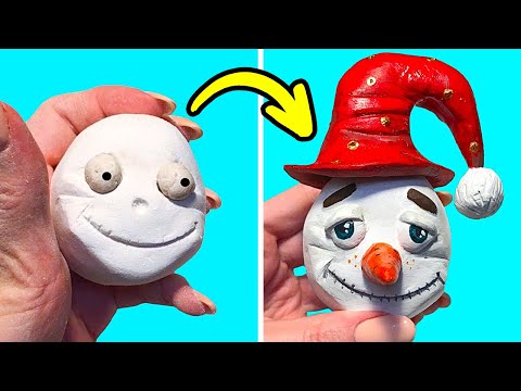 Cómo hacer un muñeco de nieve que no se derrita