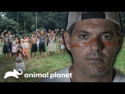 Frank comparte con tribus indígenas de América | Wild Frank | Animal Planet