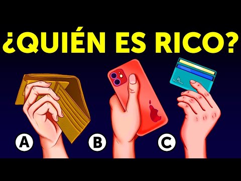 ¿Puedes averiguar quién es el más rico?